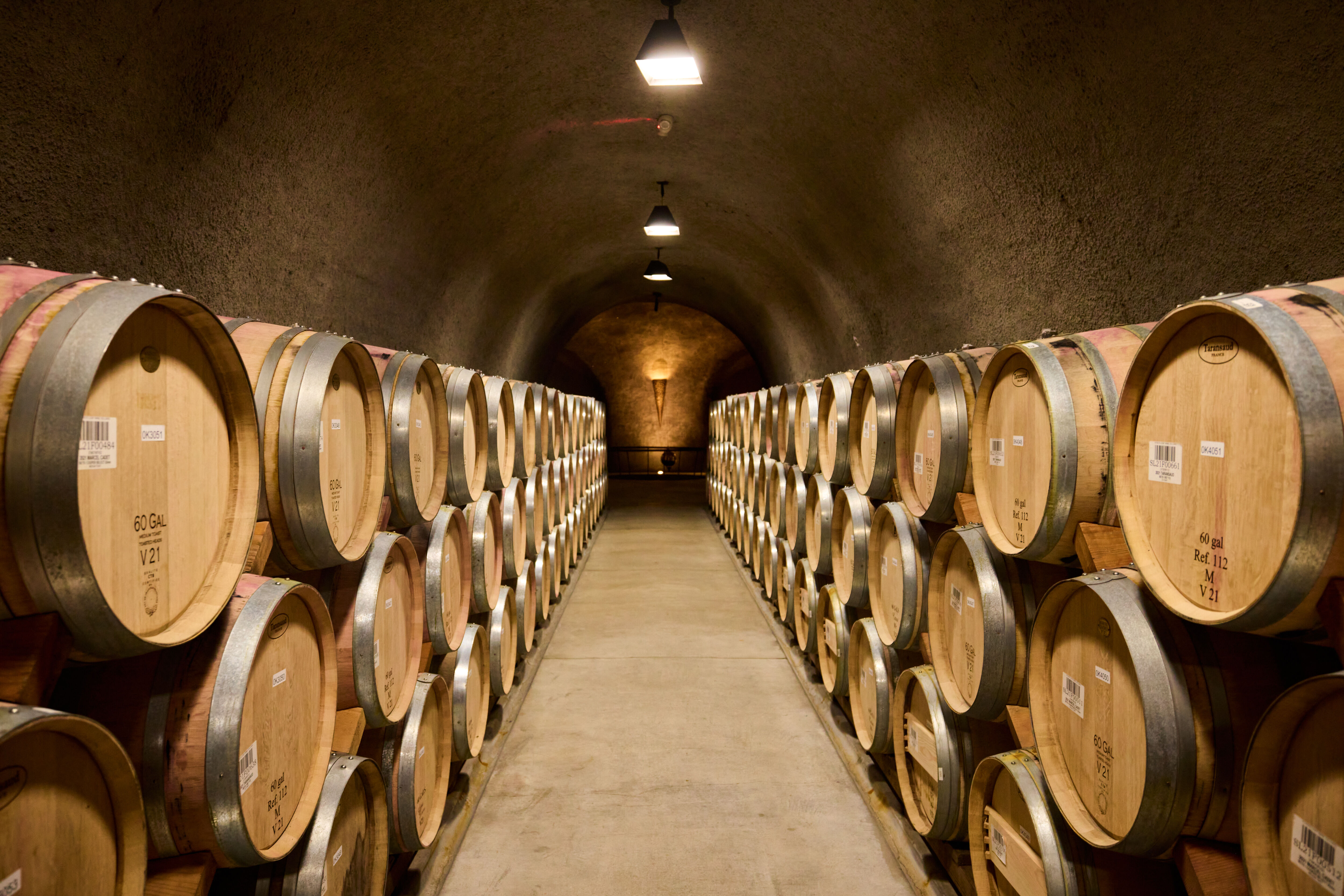 Stags Leap Barrel Room